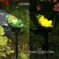 Frog Shaped Solar Resin Lamp